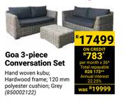 Goa 3 Piece Conversation Set