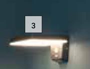 Solar Flair Wall Mount Outdoor Fitting