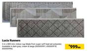 Lucia Runners-3m x 800mm Each