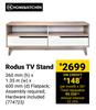 Home & Kitchen Rodus TV Stand-360mm (h) x 1.35m (w) x 600mm (d)