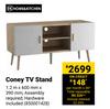 Home & Kitchen Coney TV Stand-1.2m x 600mm x 390mm