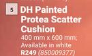 DH Painted Protea Scatter Cushion-400mm x 600mm