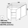Home & Kitchen Floor Units 900mm Cabinet Base