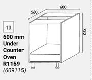 Home & Kitchen Floor Units 600mm Under Counter Oven