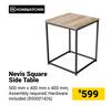 Home & Kitchen Nevis Square Side Table