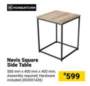 Home & Kitchen Nevis Square Side Table