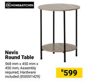 Home & Kitchen Nevis Round Table