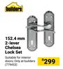 Builders 152.4mm 2 Lever Chelsea Lock Set