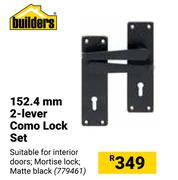 Builders 152.4mm 2 Lever Como Lock Set