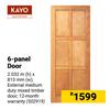Kayo 6 Panel Door