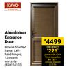 Kayo Aluminium Entrance Door