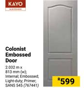 Kayo Colonist Embossed Door