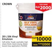 Crown 20L Silk Vinyl Emulsion