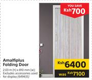 Amalfiplus Folding Door-2.03m (h) x 810mm (w)