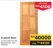 6 Panel Door-2m (h) x 813mm (w)