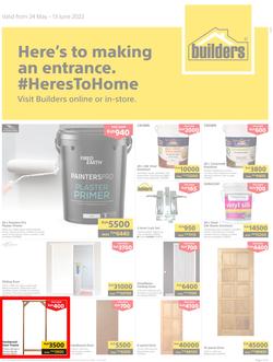Builders Kenya : Here's To Making An Entrance (24 May - 13 June 2022), page 1