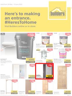 Builders Kenya : Here's To Making An Entrance (24 May - 13 June 2022), page 1