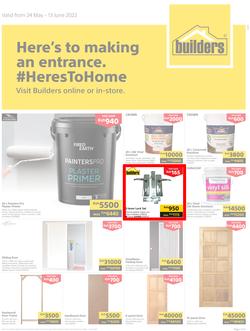 Builders Kenya : Here's To Making An Entrance (24 May - 13 June 2022), page 1