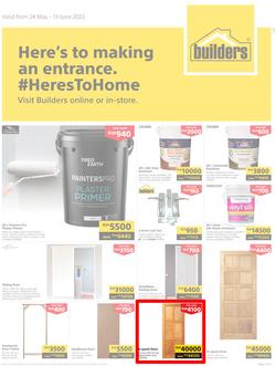 Builders Kenya : Here's To Making An Entrance (24 May - 13 June 2022), page 1