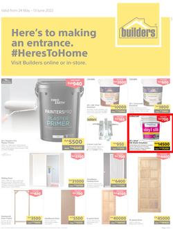 Builders Kenya : Here's To Making An Entrance (24 May - 13 June 2022), page 1