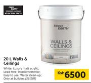 Fired Earth 20L Walls & Ceilings