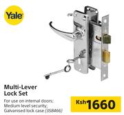 Yale Multi Lever Lock Set