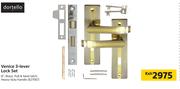 Dortello Venice 3 Lever Lock Set