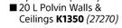 Plascon 20L Polvin Walls & Ceilings