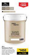 Fired Earth 20L Sandstone Paint
