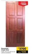 Rosewood Single Door