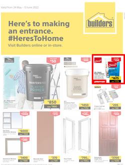 Builders Lusaka & Makeni : Here's To Making An Entrance (24 May - 13 June 2022), page 1