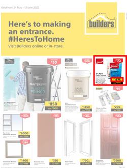 Builders Lusaka & Makeni : Here's To Making An Entrance (24 May - 13 June 2022), page 1