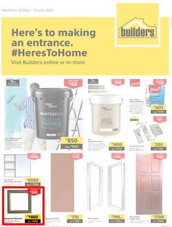 Builders Lusaka & Makeni : Here's To Making An Entrance (24 May - 13 June 2022), page 1