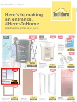 Builders Lusaka & Makeni : Here's To Making An Entrance (24 May - 13 June 2022), page 1