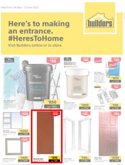 Builders Lusaka & Makeni : Here's To Making An Entrance (24 May - 13 June 2022), page 1