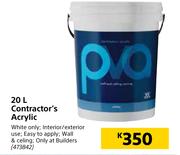 Contractor's Acrylic-20L 