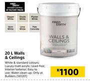 Fired Earth Walls & Ceilings-20L 