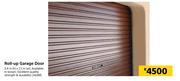Roll Up Garage Door-2.4m (h) x 2.1m (w)