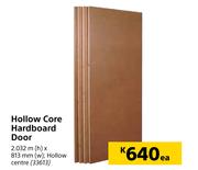 Hollow Core Hardboard Door-2032m (h) x 813mm (w) Each