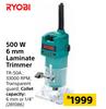 Ryobi 500W 6mm Laminate Trimmer TR-50A