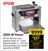 Ryobi 2000W Planer AP-13