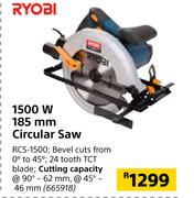 Ryobi 1500W 185mm Circular Saw RCS 1500 
