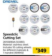 Dremel Speedclic Cutting Set 2615S690JA (SC690)