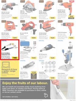 Builders : Here's To Quality Tools To Get The Job Done (24 May - 18 July 2022), page 5