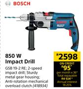 Bosch 850W Impact Drill GSB 19-2 RE