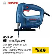 Bosch 450W 65mm Jigsaw GST 650