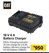 Cat 18V 4A Battery Charger DXC4