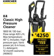 Karcher K4 Classic High Pressure Cleaner
