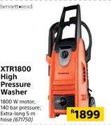 Bennett Read XTR1800 High Pressure Washer