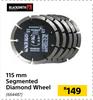 Blacksmith 115mm Segmented Diamond Wheel